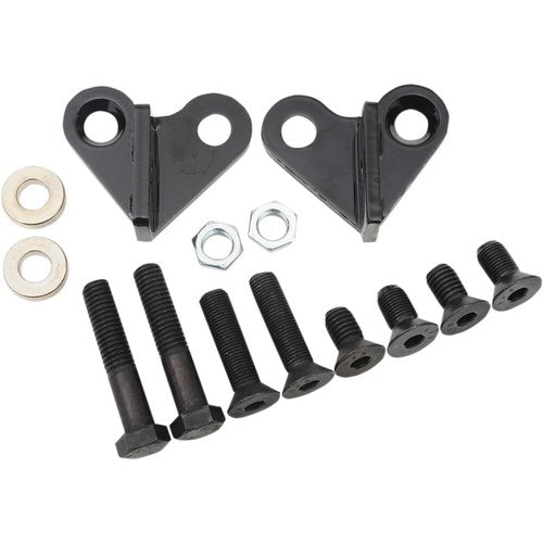 Burly Brand Rear Lowering Kit - Black - Lowers 1" - '97-'01 Flht | B28-279
