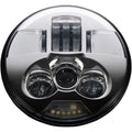 Custom Dynamics ProBEAM LED Headlamp 7" - Chrome | PB-7-C