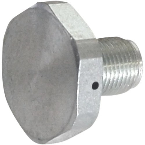 Colony Upper Fork Tube Cap - Zinc - '48-'77 Big Twin | 8872-1