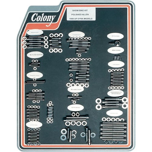 Colony Polished Motor Kit 00-06 Softail | 1018-P