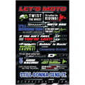 D'Cor Visuals Decal Sheet - MotoTalk | 40-90-114