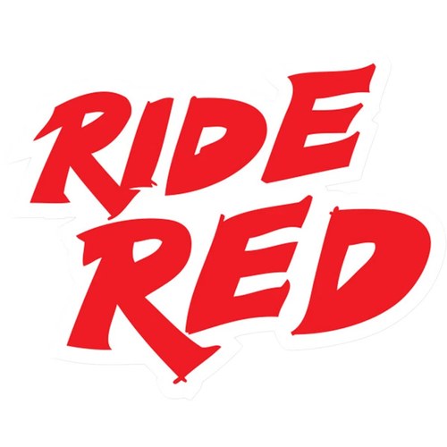 D'Cor Visuals Decal Sheet - 8" - Ride Red | 40-10-204