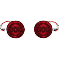 Custom Dynamics Rear Turn Signal Insert - Jae Bases - Red | PB-RR-JAE