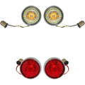 Custom Dynamics Full Bullet Turn Signal Conversion Kit - Chrome | PB-BCM-BB-C