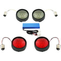 Custom Dynamics Full Bullet Turn Signal Conversion Kit - Black | PB-HD-BB-B