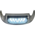 Custom Dynamics Led Front Fender Tip - White LED/Smoke Lens - Chrome | GEN-FT-WS