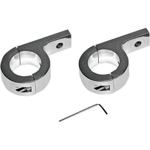 Custom Dynamics Mount Kit for 1-1/4" Tube - Chrome | PB-125-C