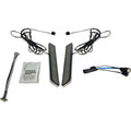 Custom Dynamics LED Fork Light - Smoke - Chrome | CD-FORK-SS6-SC