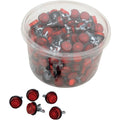Chris Products License Plate Reflectors - 150ct Tub - Red | CH150R