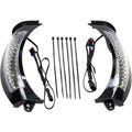 Ciro Fang Headlight Bezel - Black | 45251
