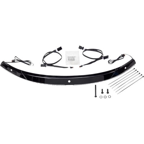 Ciro Windshield Trim - Black - FL 14+ | 11001