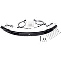 Ciro Windshield Trim - Black - FL 14+ | 11001
