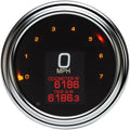 Dakota Digital Tank Speedometer - Chrome Bezel - 4.5" | MLX-2011