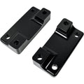 Drag Specialties Fender-To-Fork Adapters - Gloss Black | 1410-0064