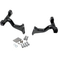 Drag Specialties Passenger Footboard Raised Mount - Black | P17-0407B