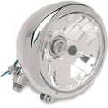 Drag Specialties 5-3/4" Head Light - Clear Lens - Chrome | 20-0433