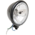 Drag Specialties Bottom Mount Springer Headlight - 5-3/4" - Black | 20-6035BWI