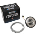 Drag Specialties 7" Reflector-Style LED Headlamp, 99-13 Dresser, Chrome 0555844