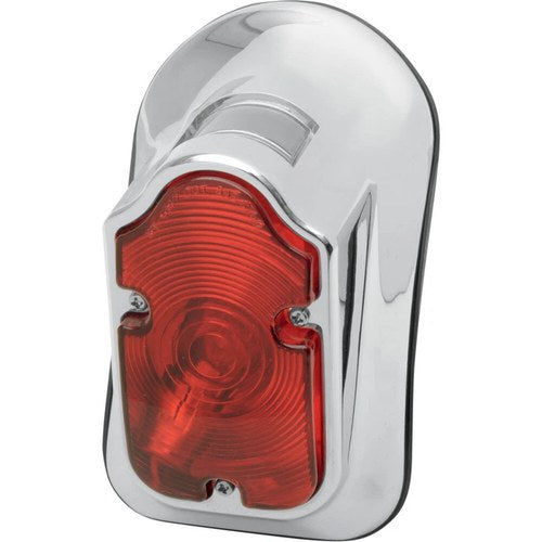 Drag Specialties Tombstone Taillight - Top Tag - Red Lens | 12-0400