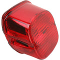 Drag Specialties Taillight Lens - Bottom Tag Window - Red | 12-0411D
