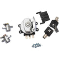 Drag Specialties Side Hinge Ignition Switch w/Saddlebag Lock, Chrome E21-0209/45