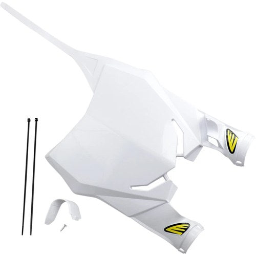 Cycra Stadium Number Plate - RMZ450 '18 - White | 1CYC-0704-42