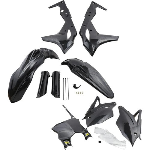 Cycra Body Kit - Powerflow - Black - KXF250 | 1CYC-9319-12