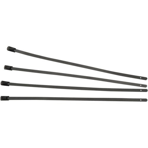 Cycle Performance Exhaust Wrap Clamps - Black - 4 Pack | CPP/9073