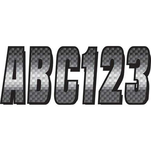 Hardline I.D. Sticker Kit - 300 Series - Chrome Gradation | CHBKG300