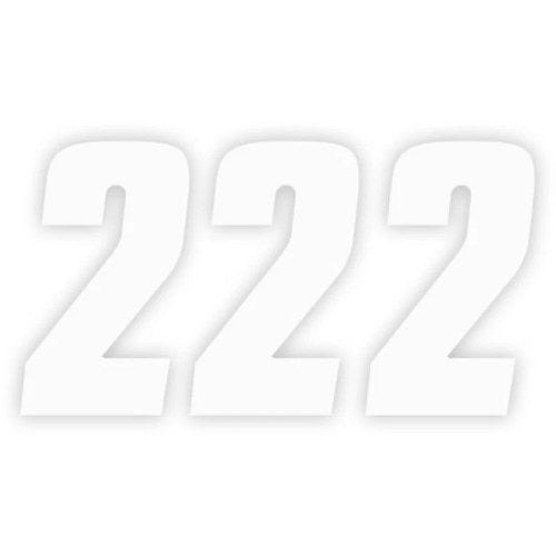 Factory Effex FX Factory Number 2 - White - 6" | 08-90052