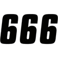 Factory Effex FX Factory Number 6 - Black - 7" | 08-90086