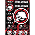 Factory Effex Metal Mulisha Decal Sheet | 16-68052