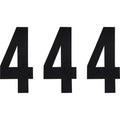 Factory Effex FX Number 4 - Black - 6" | 02-4454