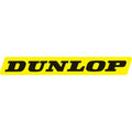 Factory Effex Logo Decal/Sticker - Dunlop - Yellow - Sold Each | 04-2669