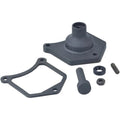 Drag Specialties Solenoid End Cover - Starter Button - Black Wrinkle | 79-4002