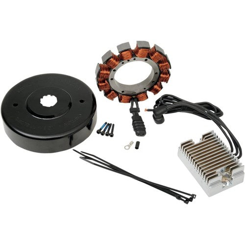 Drag Specialties 32A Charging Kit - Chrome Regulator | 29985-87HV-BXLB