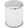 Drag Specialties Magnetic Ring Oil Filter - Chrome - 3 1/4" | 140003HP-BX18