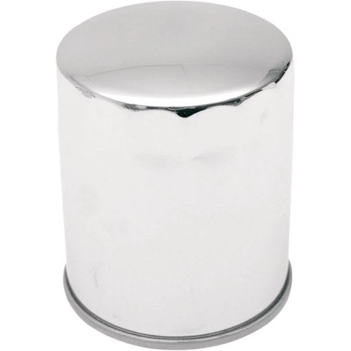 Drag Specialties Magnetic Ring Oil Filter - Chrome - 3 1/4" | 140003HP-BX18