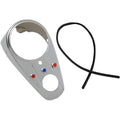 Drag Specialties Three-Light Dash Cover - Chrome | 70721-BX-LB2