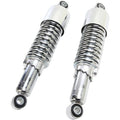 Emgo Custom Shorty Shocks w/Shroud - Chrome - Eye Lowering | 17-05693