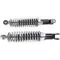 Emgo Custom Shorty Shocks w/Shroud - Black - Clevis Lowering | 17-05697