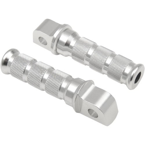 Emgo Rear Footpegs - Silver - Kawasaki | 50-11251