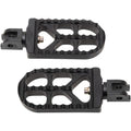 Joker Machine Foot Peg - Serrated - Black - Long | 08-56-6B