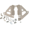 Works Connection Radiator Brace - Silver - Kawasaki | 18-300