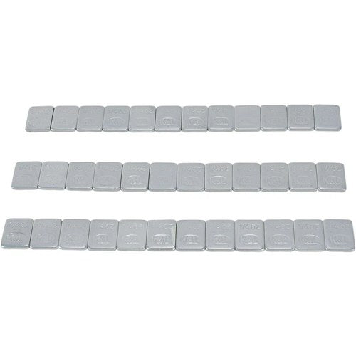 K&L Supply Wheel Weights - Steel - Stick-On - Silver - 360 | 32-2415