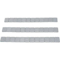 K&L Supply Wheel Weights - Steel - Stick-On - Silver - 360 | 32-2415