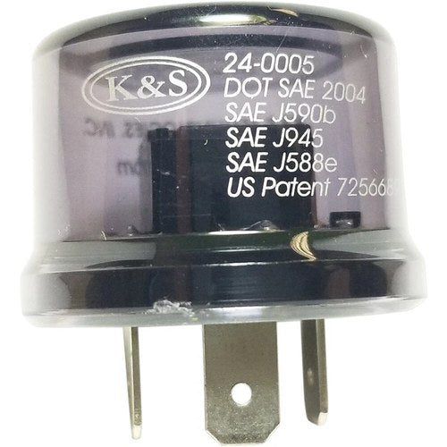 K&S Technologies Flasher Relay - IC Type | 24-0005