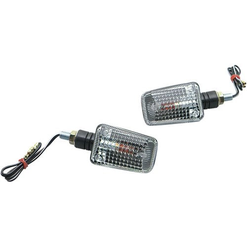 K&S Technologies DOT Marker Light - Ministalk - Black Clear | 25-8110