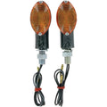 K&S Technologies Ultra Mini Marker Lights - Carbon/Amber | 25-8360