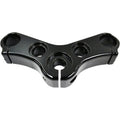 LA Choppers Top Triple Clamp - Black Powdercoat Finish | LA-7433-05B